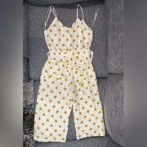 Dotted Long Legged Romper 🤎